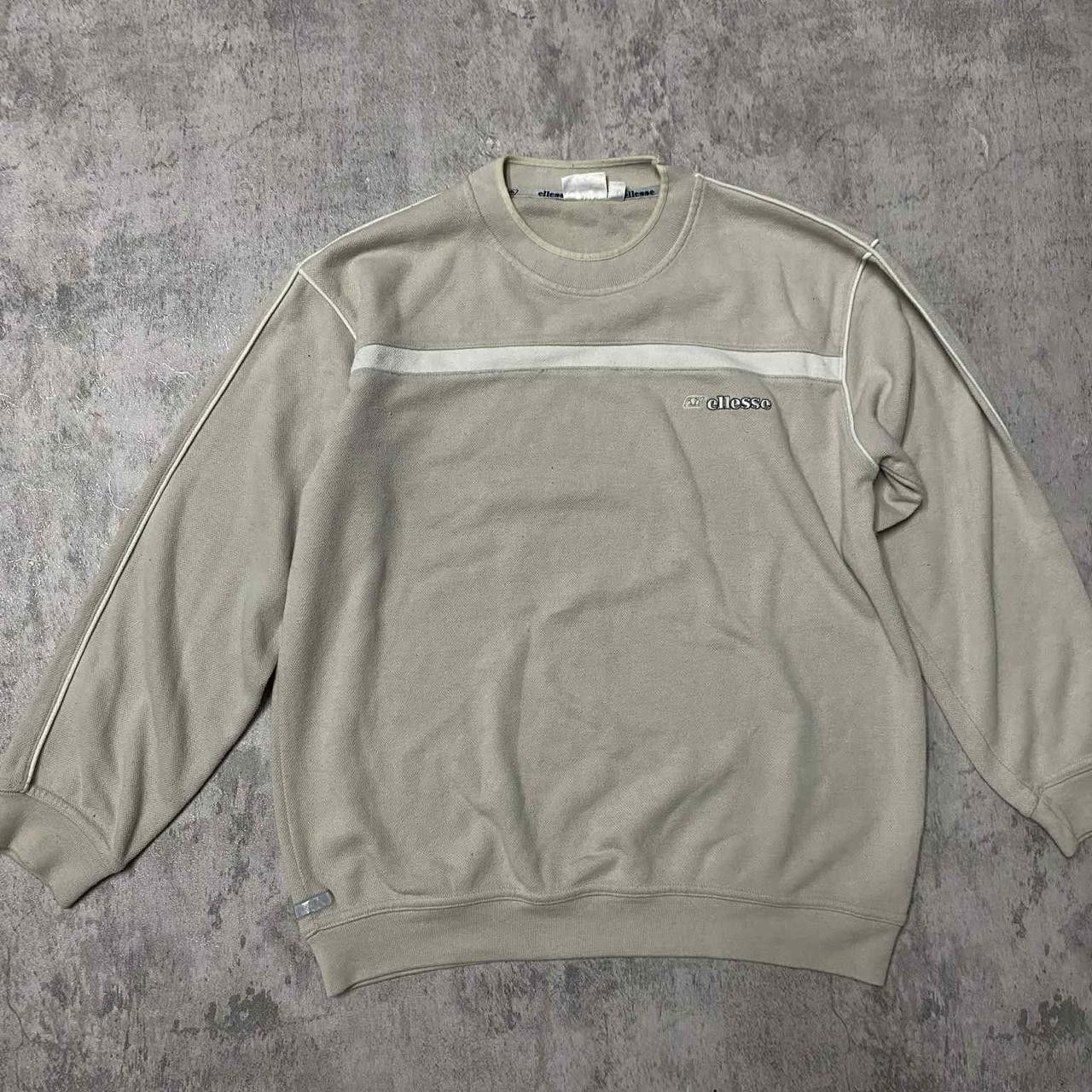 Adidas Tan and cream Adidas sweatshirt with embroidered logo adidas Size US M / EU 48-50 / 2 - 1 Thumbnail