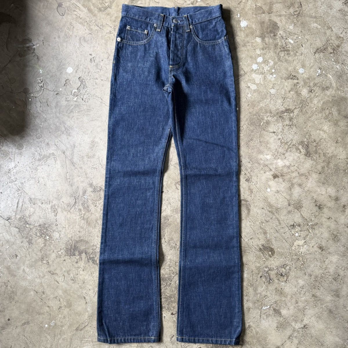 Helmut Lang Helmut Lang - Classic Boot Cut Jeans Size 24" / US 00 / IT 34 - 1 Thumbnail