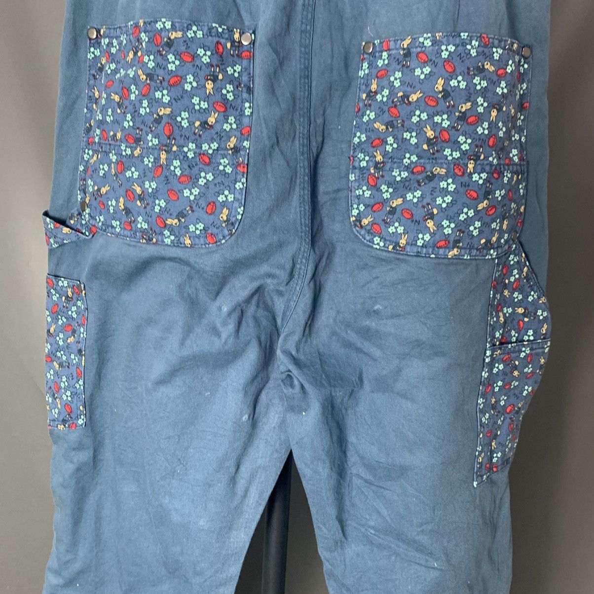 Issey Miyake × Japanese Brand × Ne-Net Issey Miyake Ne-net Denim Double Knee Carpenter Jeans Size US 27 - 8 Thumbnail