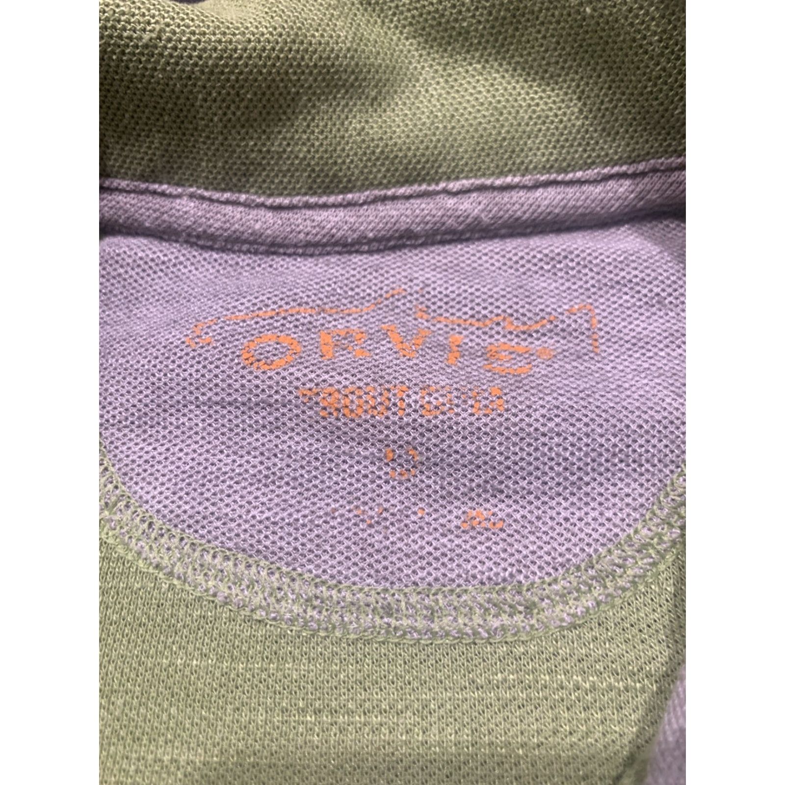 Orvis Orvis Trout Bum Polo Shirt Men’s M Short Sleeve Knit Green Breathable Fishing Logo 90s? Size US M / EU 48-50 / 2 - 6 Thumbnail