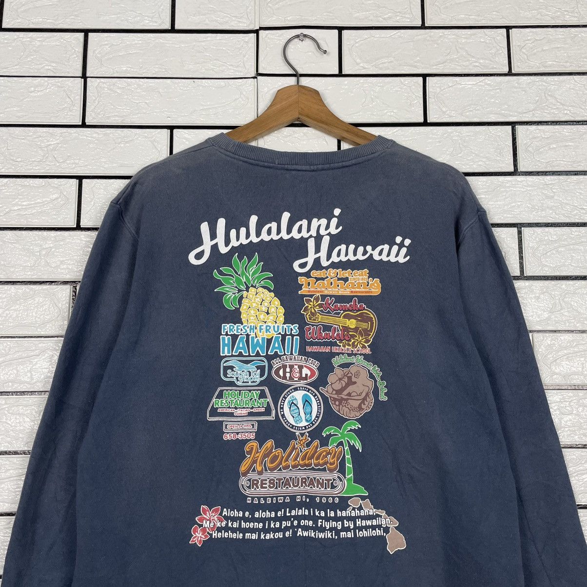 Japanese Brand Vtg Hulalani Hawaii Crewneck Sweatshirt Size US M / EU 48-50 / 2 - 8 Thumbnail