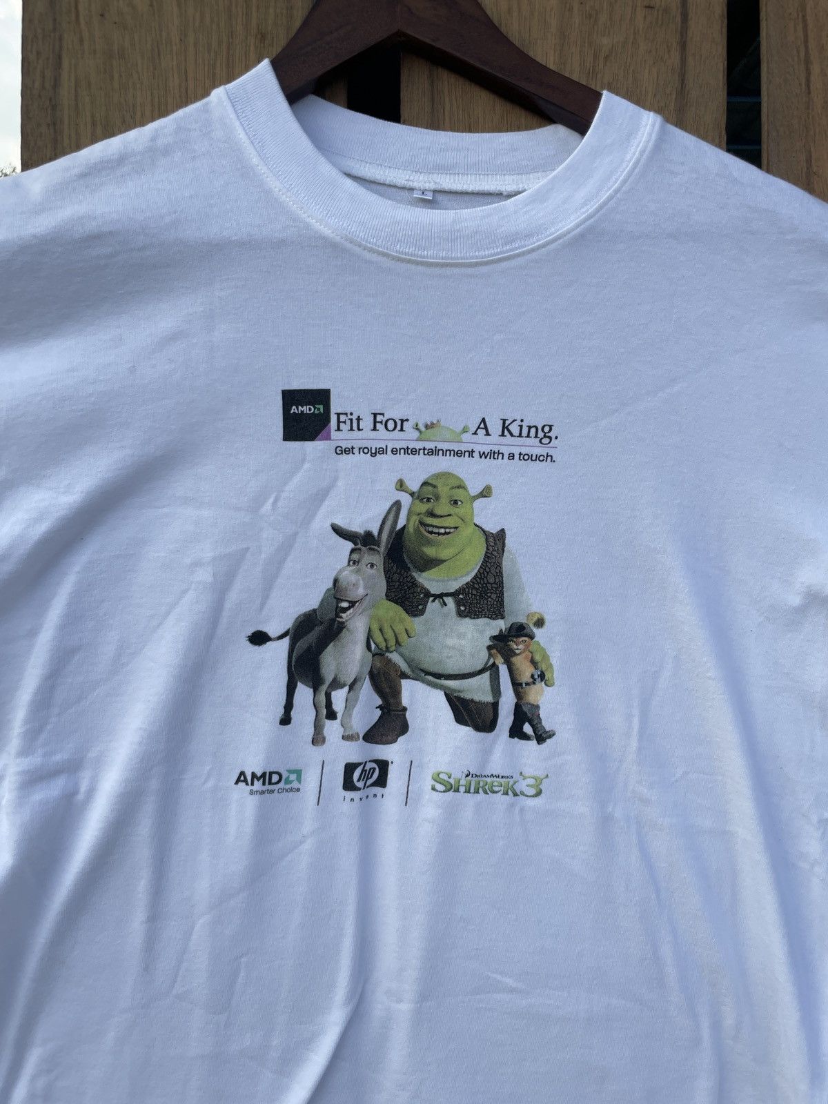 Vintage Vintage Movie Shrek 3 Size US M / EU 48-50 / 2 - 1 Thumbnail