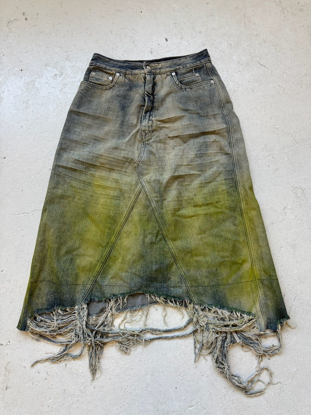 Rick Owens Rick Owens FW23 Luxor Godet Skirt | Grailed