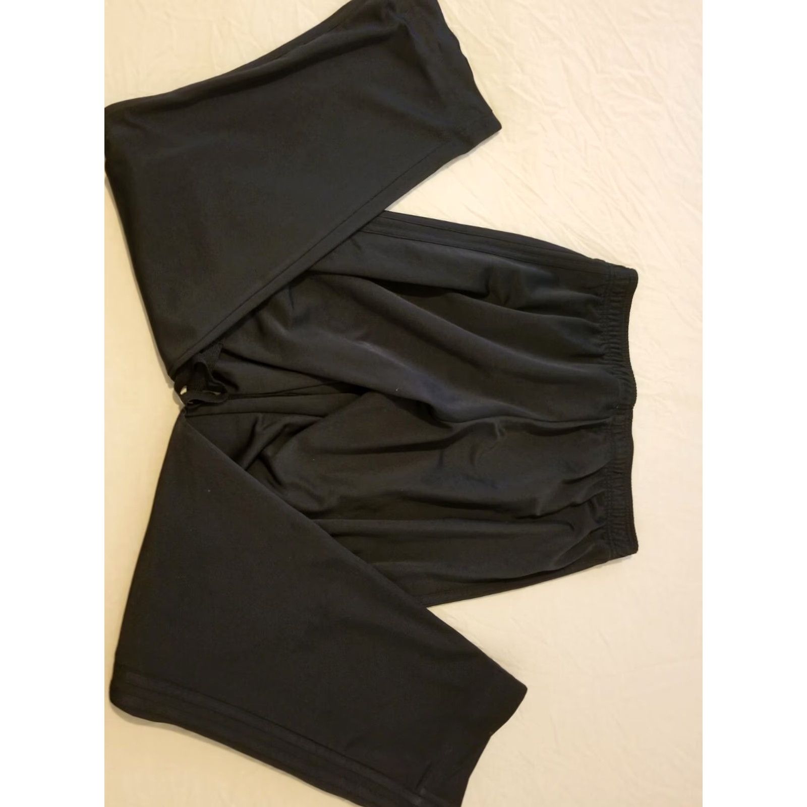 Adidas adidas Pants Mens M Medium Black Athletic Gym Jogger Sweatpants Size US 31 - 2 Thumbnail