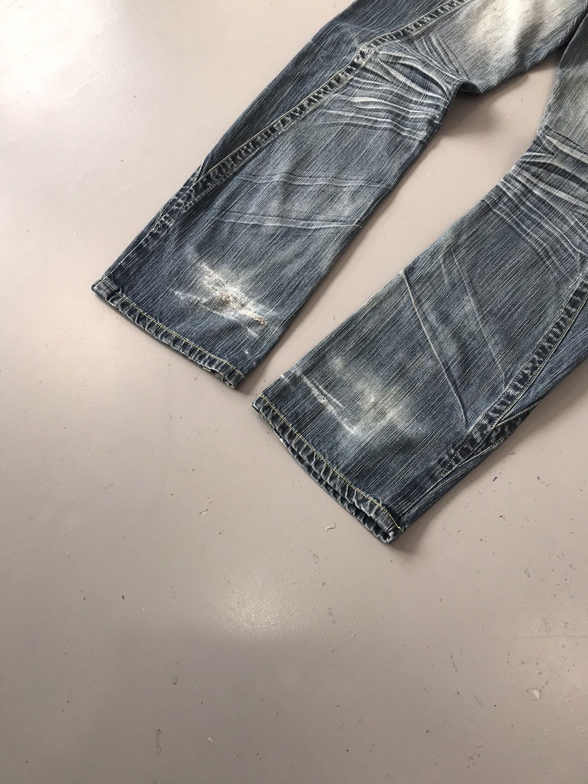 Designer Vintage Y2k Style Eaggaged Fit Denim Size US 34 / EU 50 - 9 Thumbnail