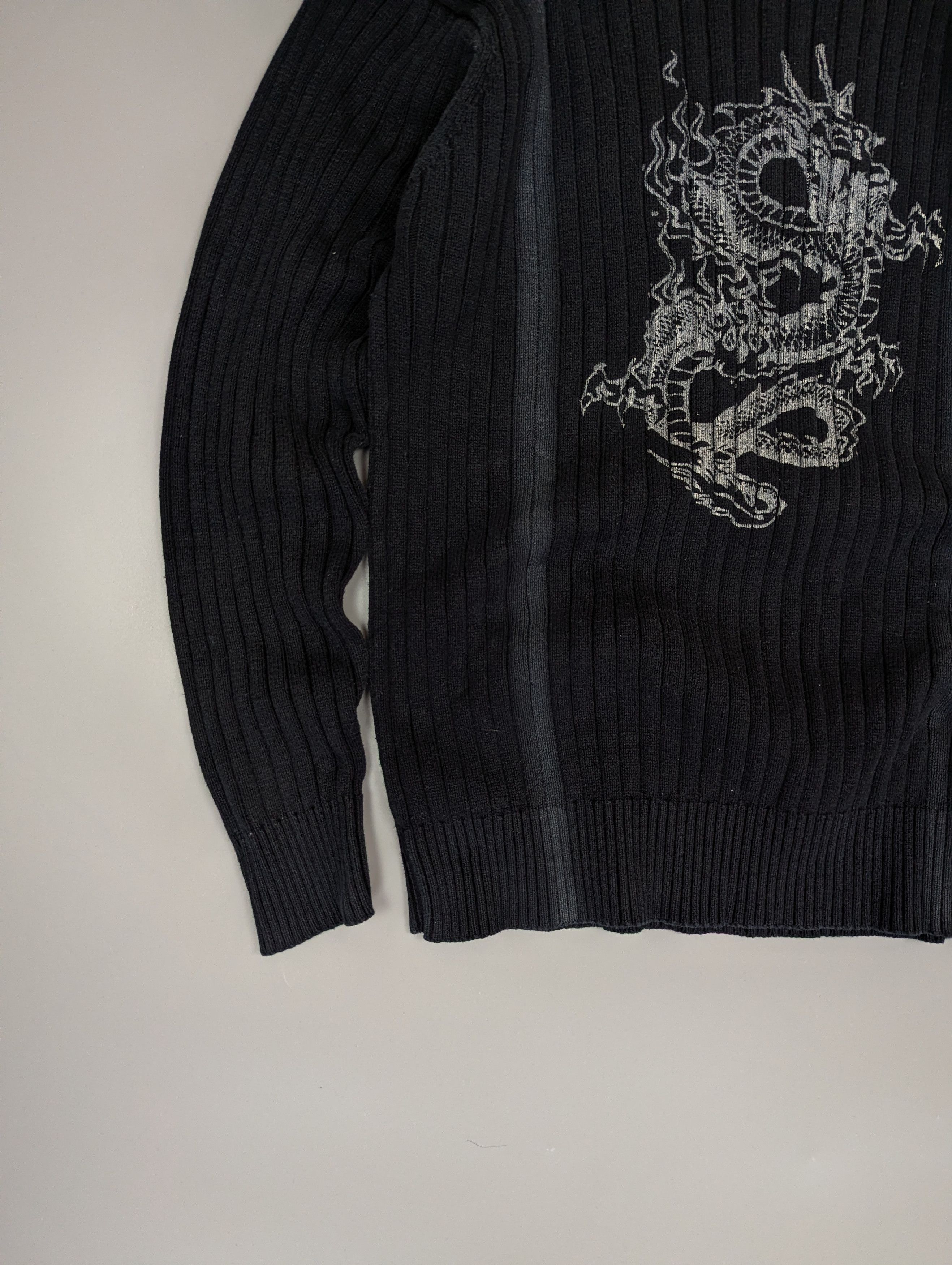 Japanese Brand VTG Japanese Dragon Sweatshirt Distressed Faded Southern M Size US M / EU 48-50 / 2 - 2 Thumbnail