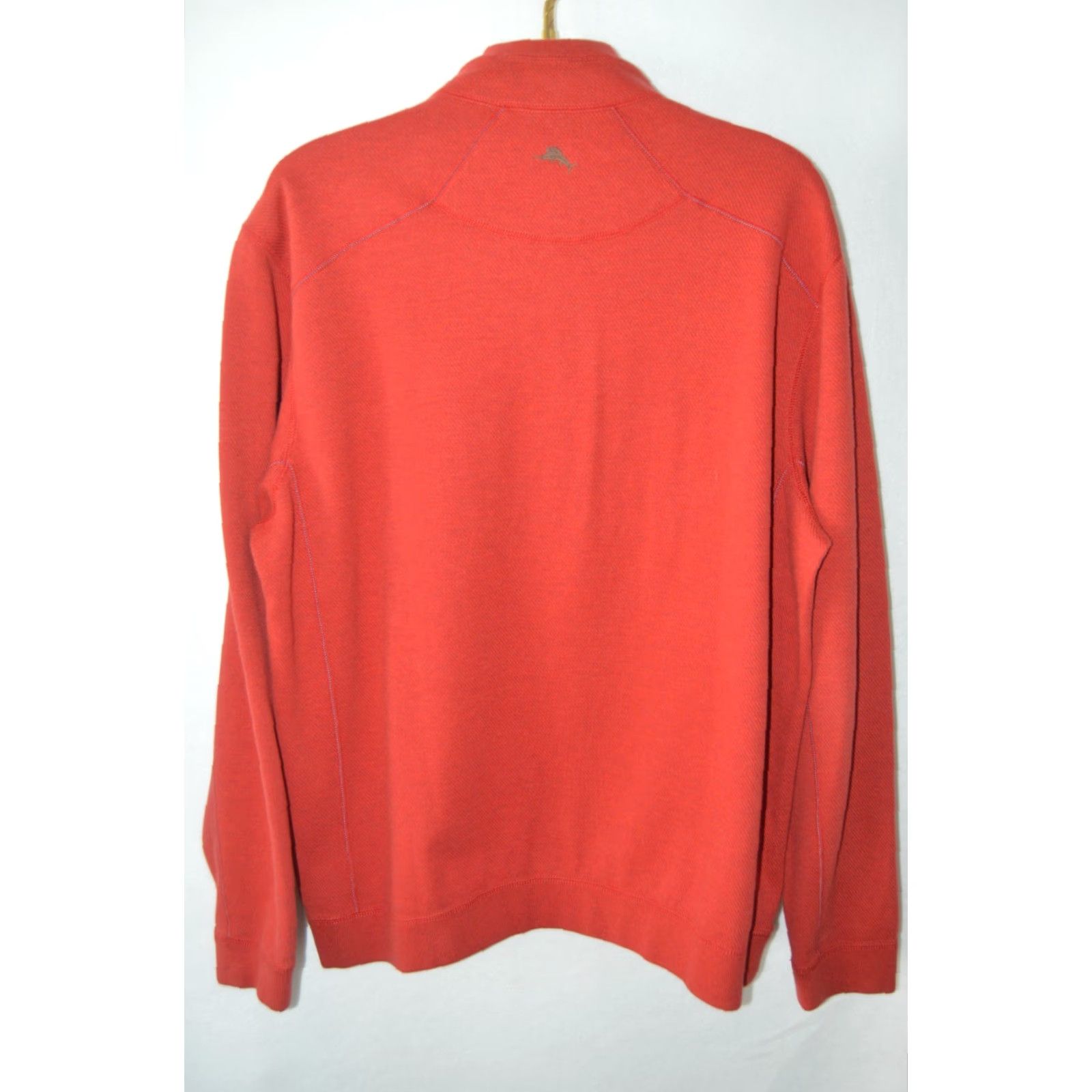 Tommy Bahama Tommy Bahama Reversible Sweater Men's XL Orange Brown Pullover 1/4 Zip Size US XXL / EU 58 / 5 - 2 Thumbnail
