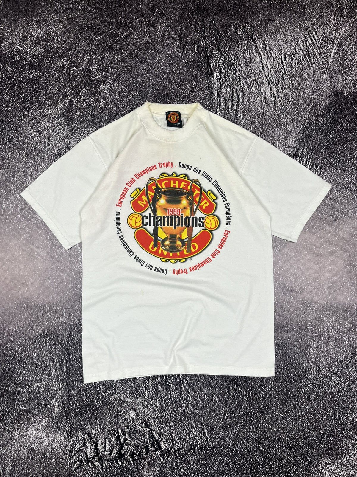 Vintage 1999 Manchester United champions vintage t-shirt soccer hype Size US S / EU 44-46 / 1 - 1 Thumbnail