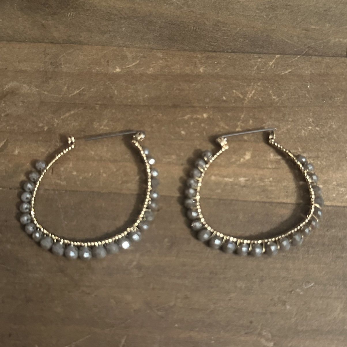 Other Frenzy beaded hoop earrings Size ONE SIZE - 5 Thumbnail