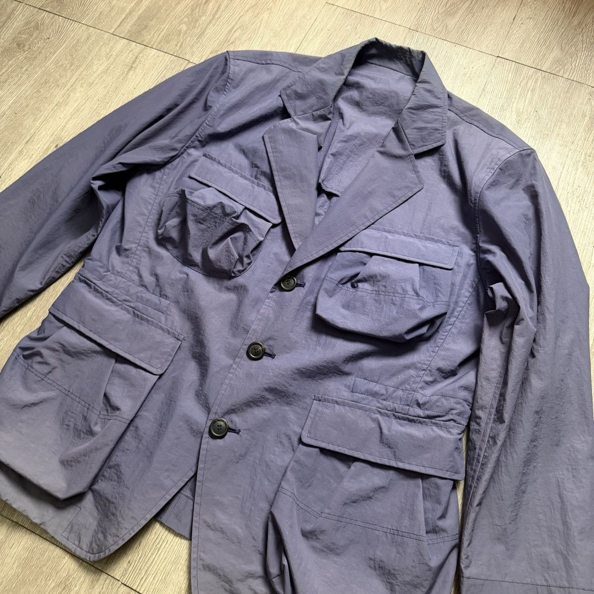 Issey Miyake Issey Miyake Vintage nylon Sport Coat Size M Size US M / EU 48-50 / 2 - 2 Thumbnail