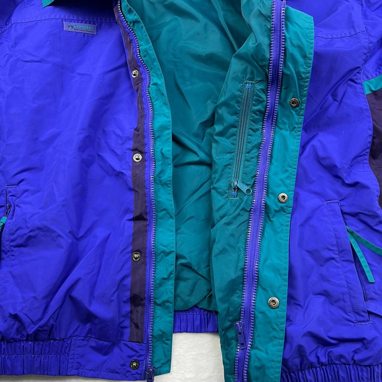 Columbia Columbia Sportswear Bugaboo XL Full Zip Blue Ski Jacket Men Size US XL / EU 56 / 4 - 7 Thumbnail