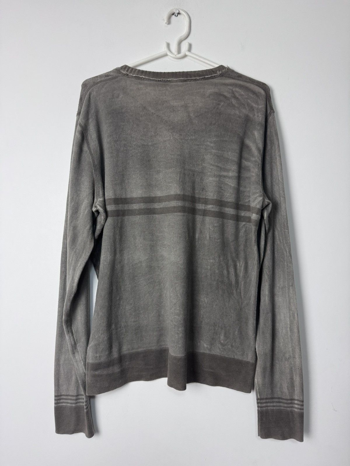 Diesel Diesel Y2K Distressed Crest Knit Sweater 00s Vintage Archive Size US L / EU 52-54 / 3 - 8 Thumbnail