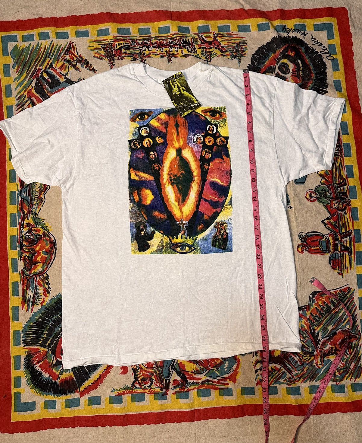 Vintage Vintage Archaic Smile Sacred Heart T shirt Size US XL / EU 56 / 4 - 6 Thumbnail
