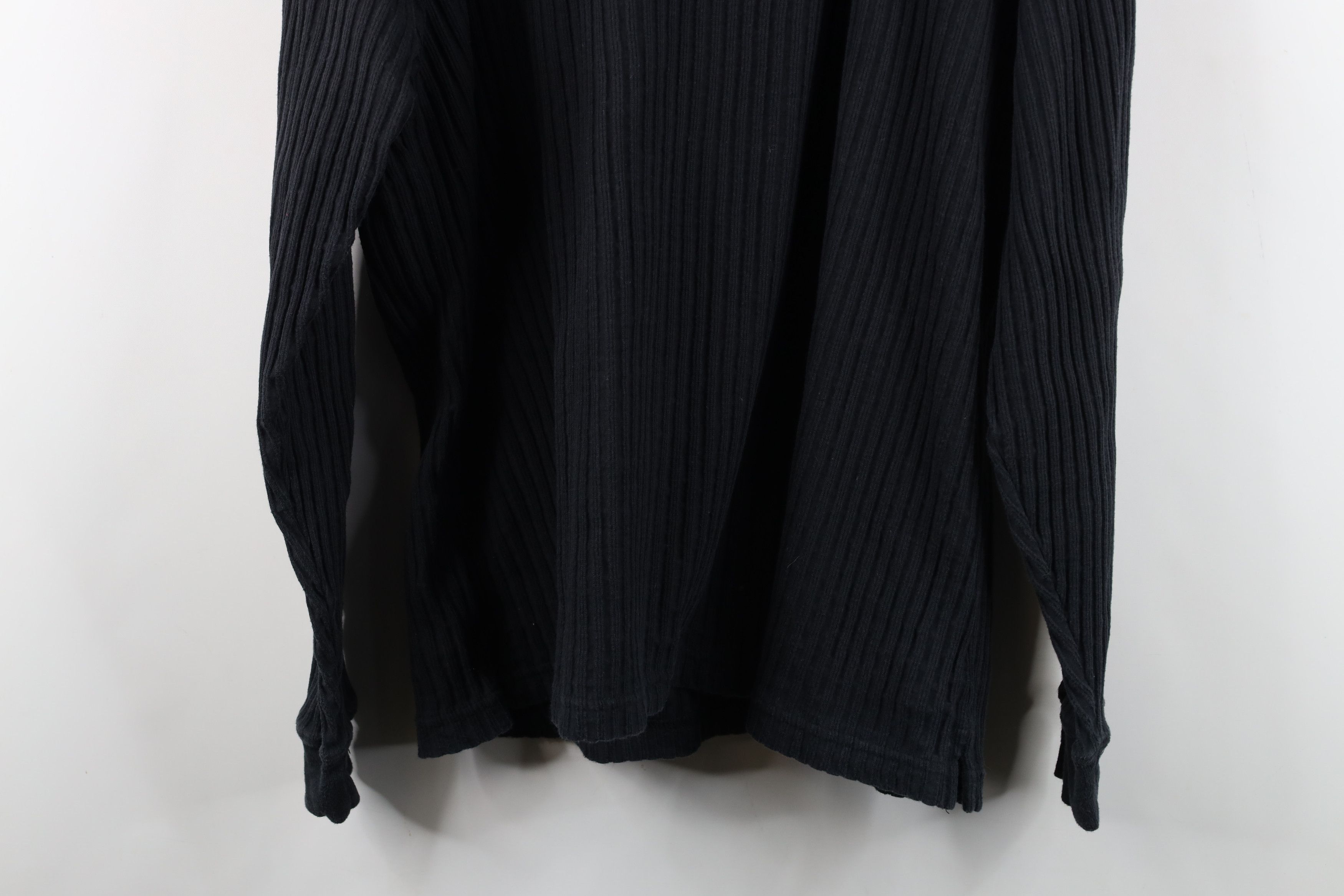 Vintage Vintage 90s Streetwear Ribbed Long Sleeve Henley T-Shirt Size US XL / EU 56 / 4 - 13 Thumbnail