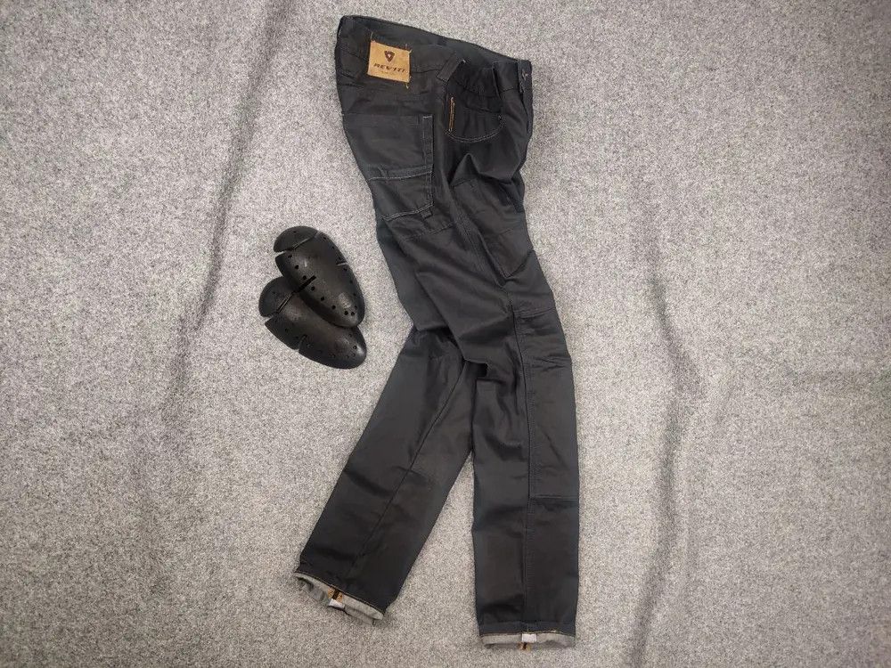 Alpinestars Revit Carnaby Motorcycle Cordura Knee Solid Blue Denim Jeans Size US 32 / EU 48 - 1 Thumbnail