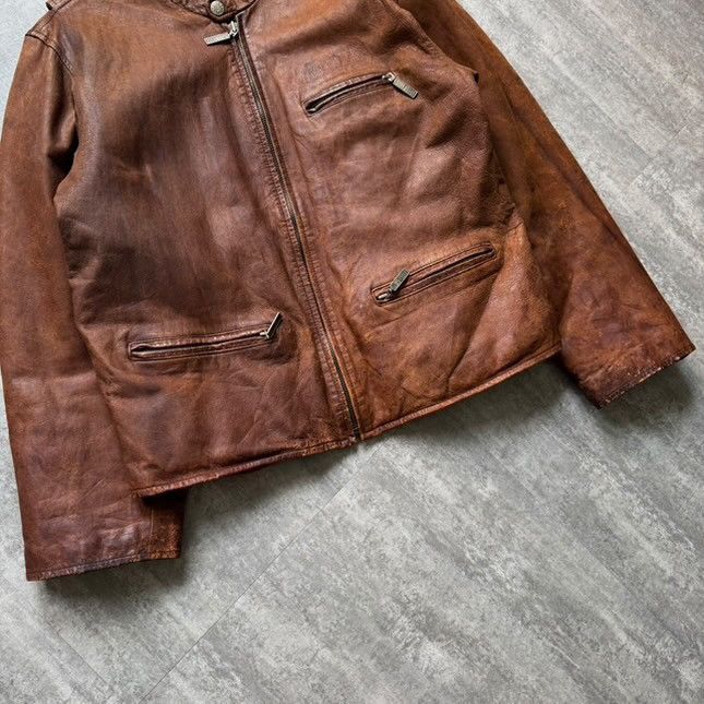 Pelle Pelle Vintage Pelle Pelle leather biker jacket Size US L / EU 52-54 / 3 - 14 Thumbnail