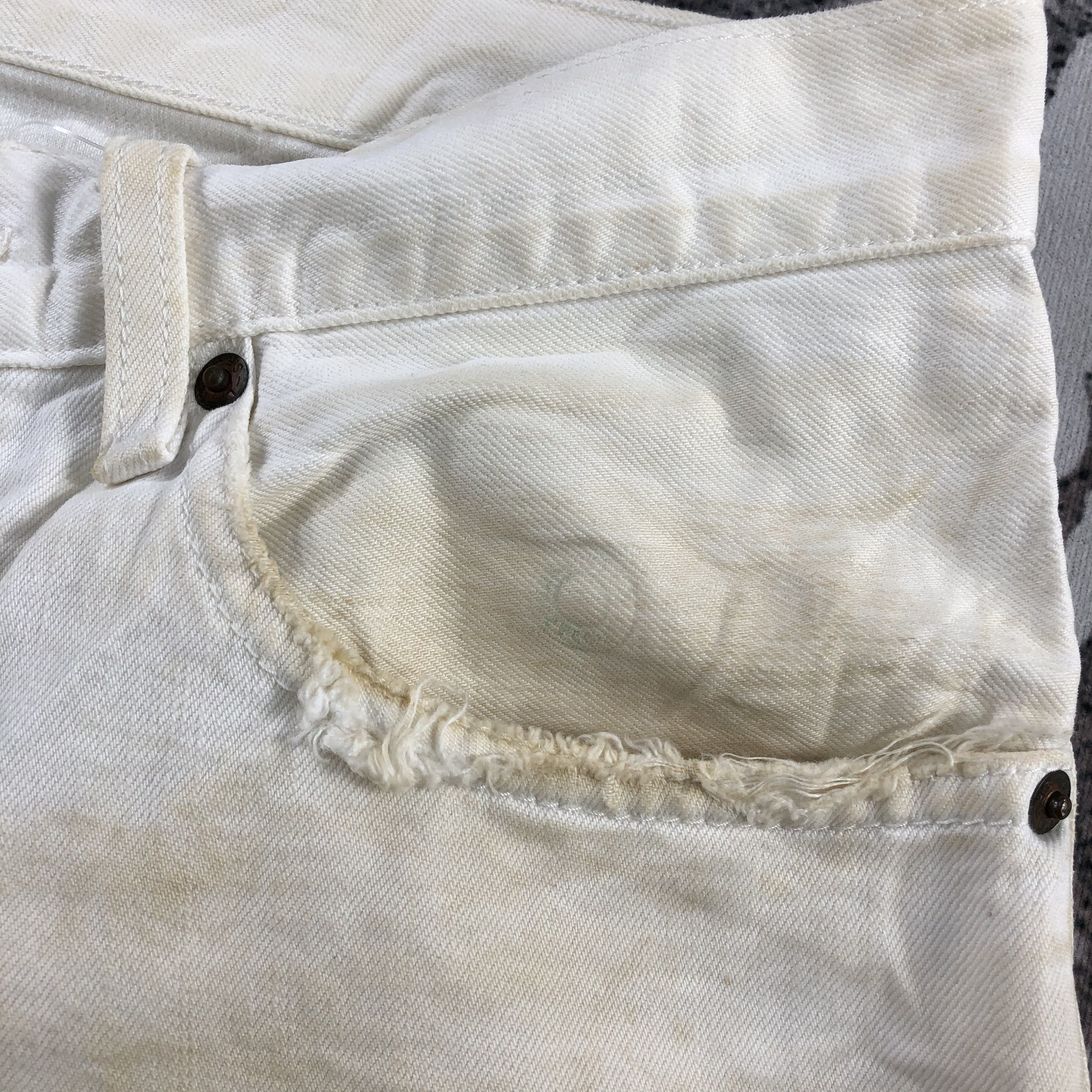 Levi's Vintage Levi's 502 Jeans Distress Dirty Wash Denim KJ890 Size US 32 / EU 48 - 12 Thumbnail