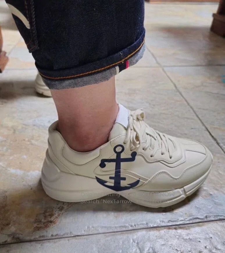 Gucci gucci anchor old dad shoes in beige. Size US 7 / EU 40 - 9 Thumbnail