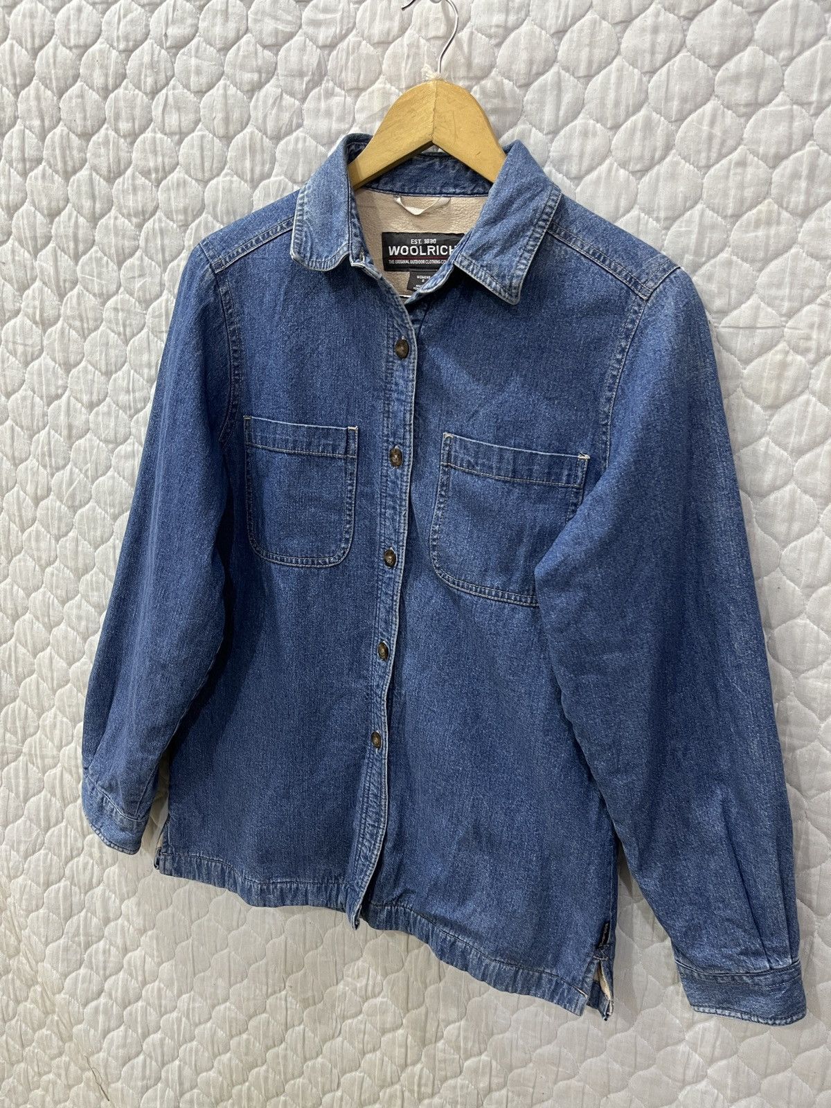 Woolrich Woolen Mills 🔥🔥🔥STEALS WOOLRICH DENIM JACKET Size S / US 4 / IT 40 - 2 Thumbnail