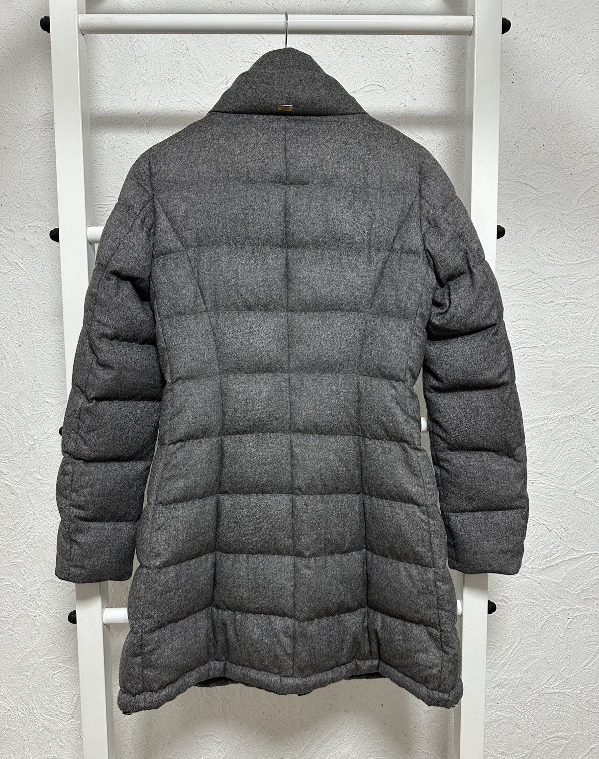Herno Herno Women’s Down Jacket Coat 100% Wool Gray Italy Size S Size S / US 4 / IT 40 - 4 Thumbnail