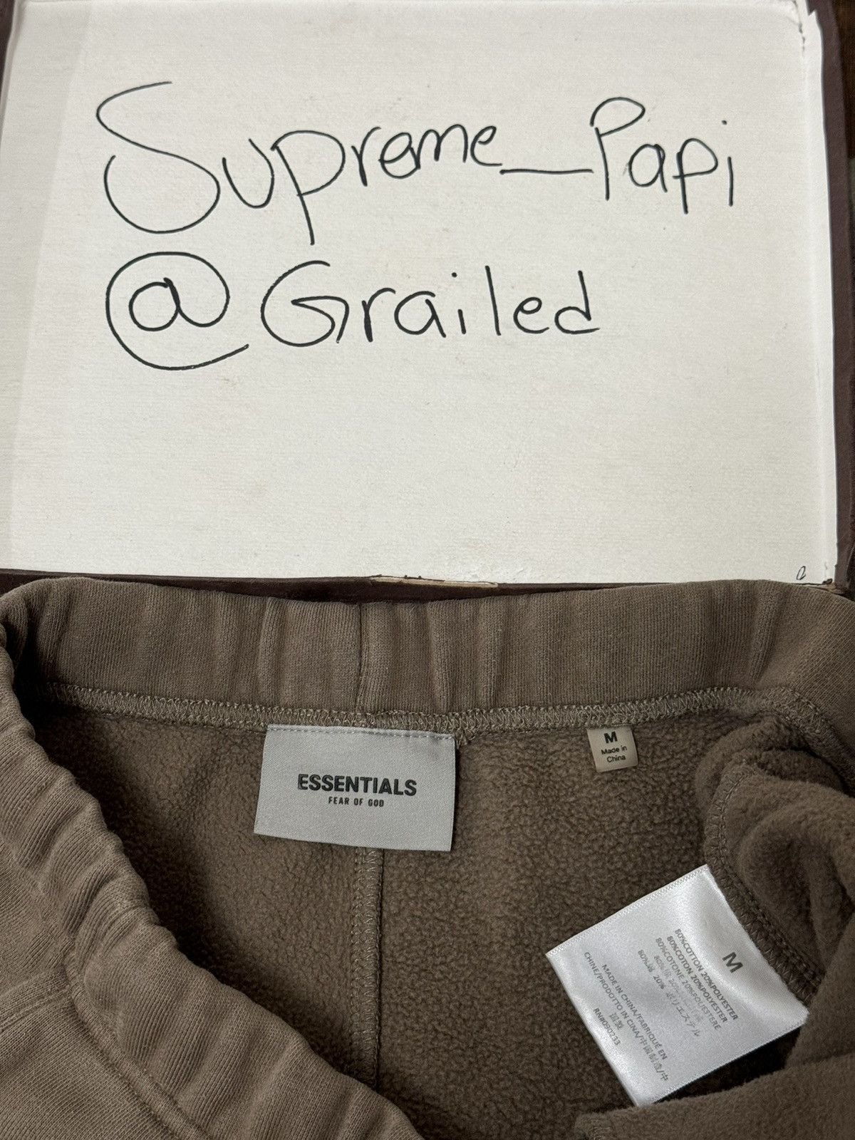 Fear of God 💥Fear of God Essentials Harvest Sweatpants SZ Medium Size US 32 / EU 48 - 8 Thumbnail
