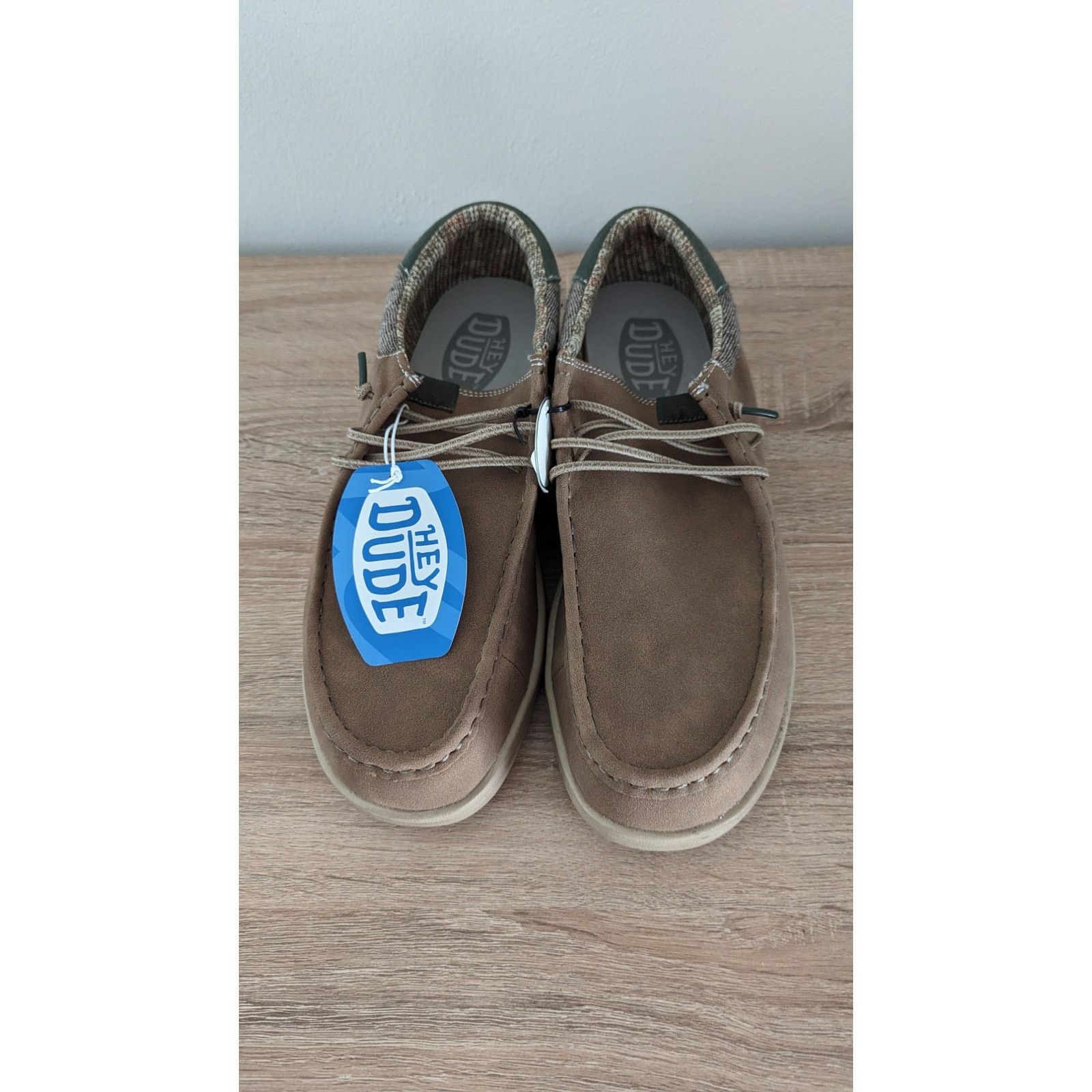 Other NWT Hey Dude Shoes Paul in color Nut size 12 Size US 12 / EU 45 - 2 Thumbnail