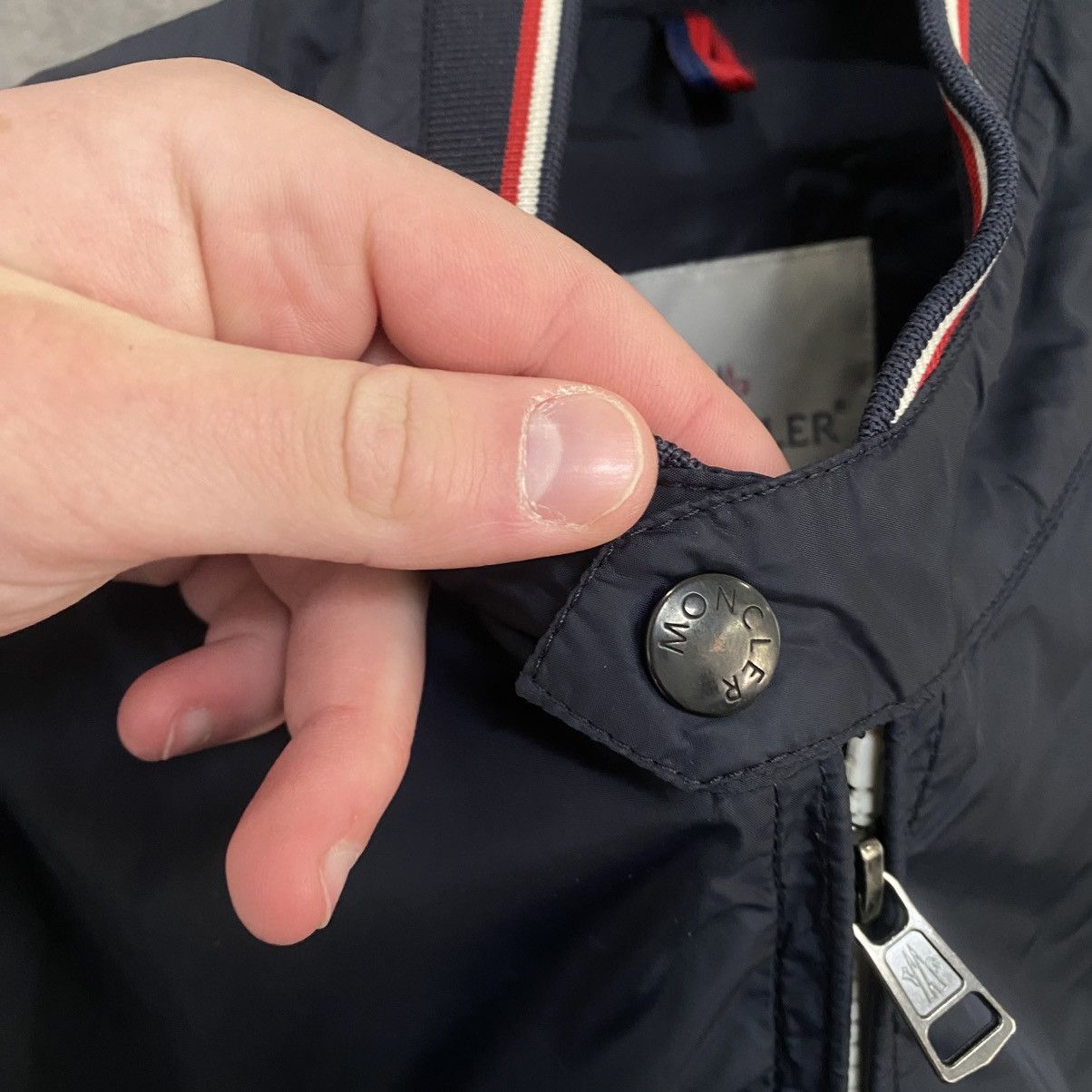 Moncler Vintage Moncler Nylon Jacket Size US XL / EU 56 / 4 - 5 Thumbnail