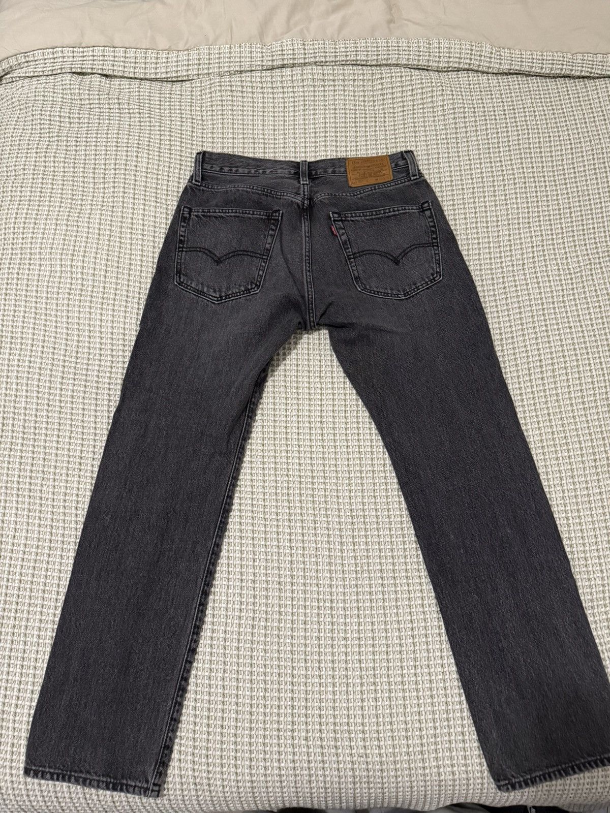 Levi's Levi’s 551 Z Premium Black Denim Jean Size US 30 / EU 46 - 2 Thumbnail