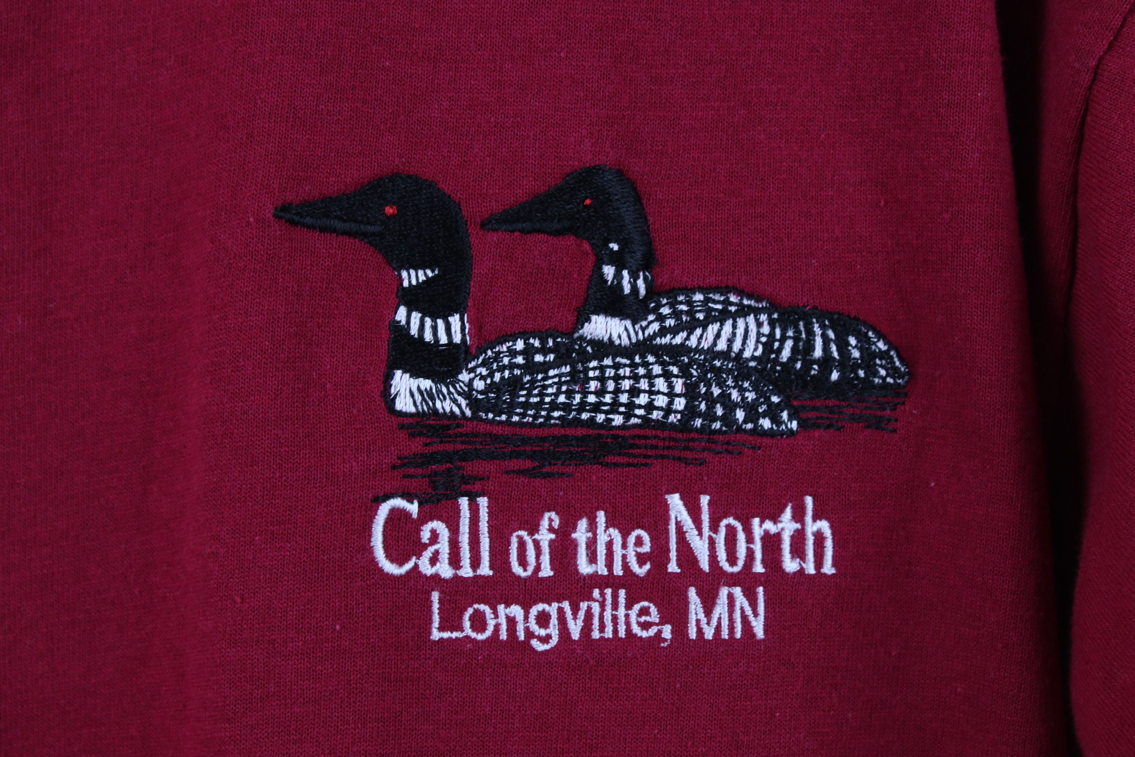 Vintage Vintage 90s Streetwear the North Longville Minnesota T-Shirt Size US L / EU 52-54 / 3 - 4 Thumbnail