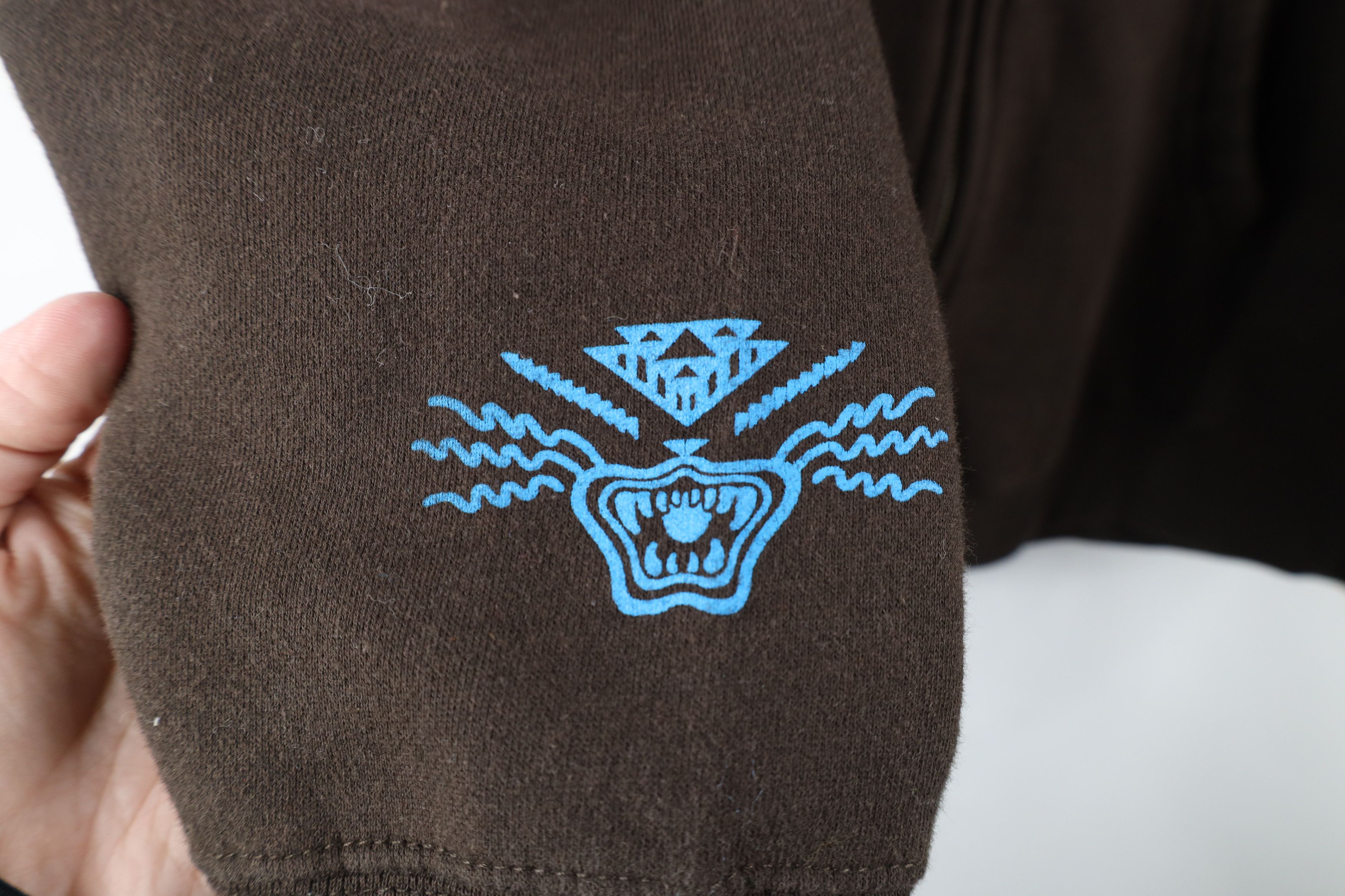 TISA TISA Out Car Logo Big Sean Tyga Full Zip Hoodie Brown USA Size US S / EU 44-46 / 1 - 5 Thumbnail