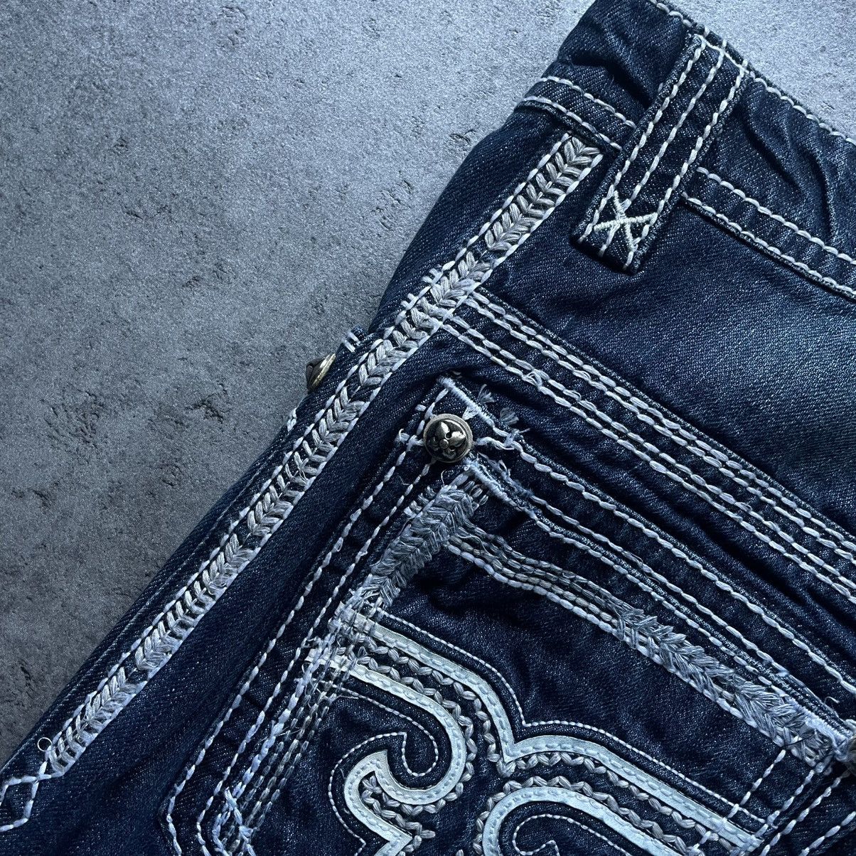 Rock Revival × True Religion NWT Rock Revival Cyrek Straight Fit Pocket Logo Pants Size US 30 / EU 46 - 5 Thumbnail