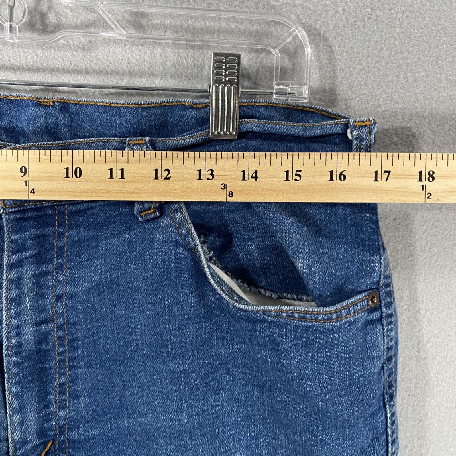 Levi's Vtg Levis Men Orange Tab Denim Blue Jean Pants Size 34 x 28 Size US 34 / EU 50 - 11 Thumbnail