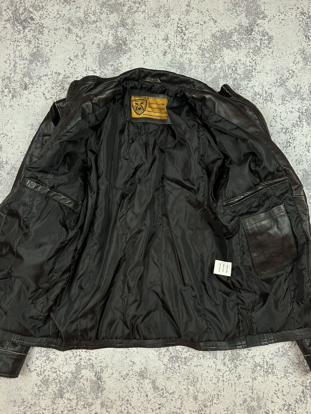 Leather Vintage Leather Jacket Moto Genuine Racing Y2K Motorcycle Size US S / EU 44-46 / 1 - 6 Thumbnail