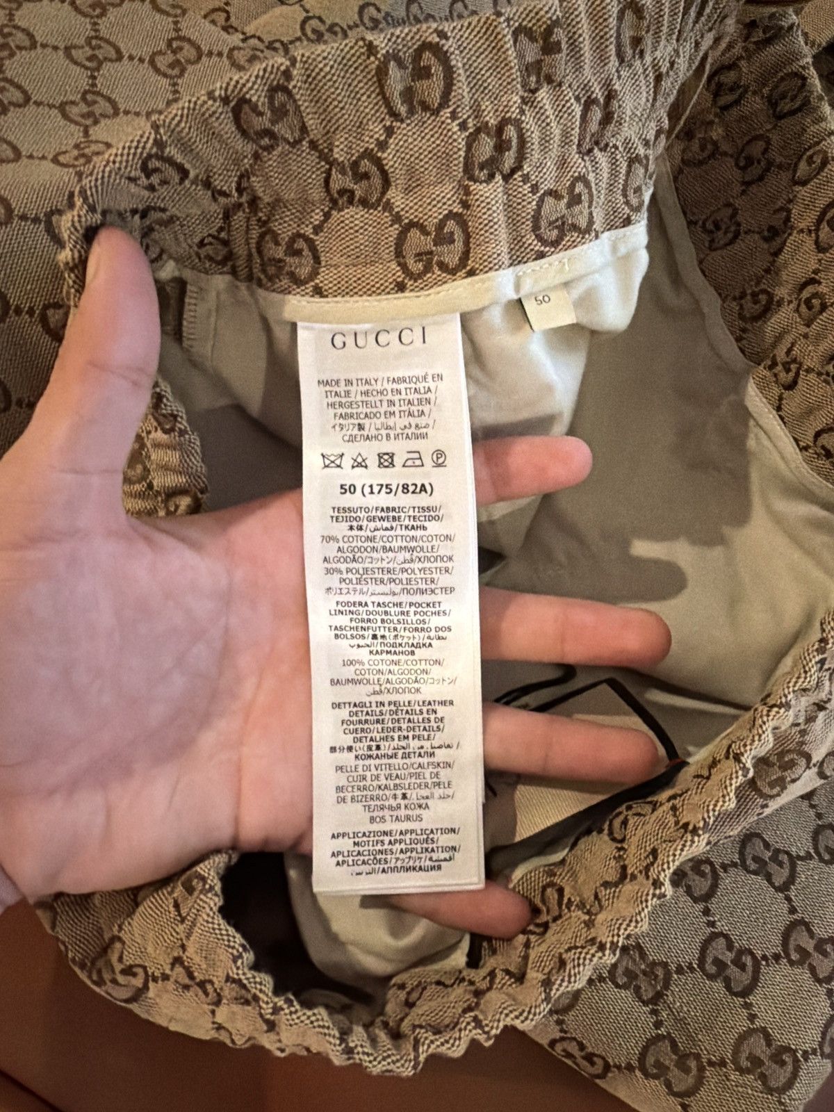 Gucci Gucci GG - Dress Pants - Brown Size US 32 / EU 48 - 9 Thumbnail