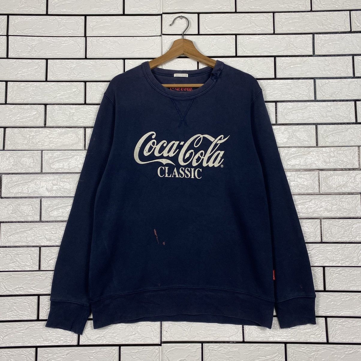 Japanese Brand Vintage Sweatshirt Coca Cola Big Logo Size US L / EU 52-54 / 3 - 2 Thumbnail