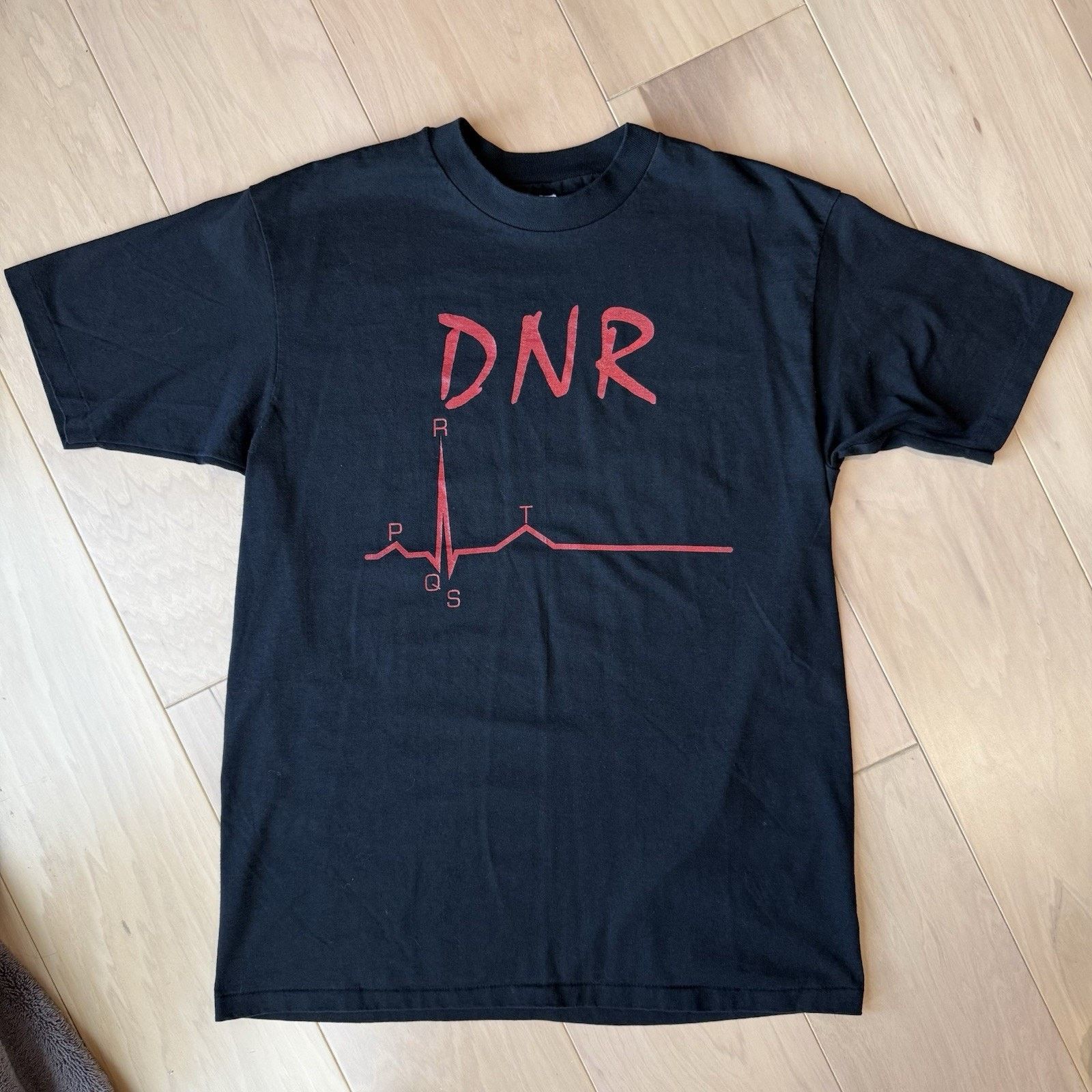 Vintage Vintage Do Not Resuscitate Shirt Large Black 90s Made in USA Size US L / EU 52-54 / 3 - 2 Thumbnail