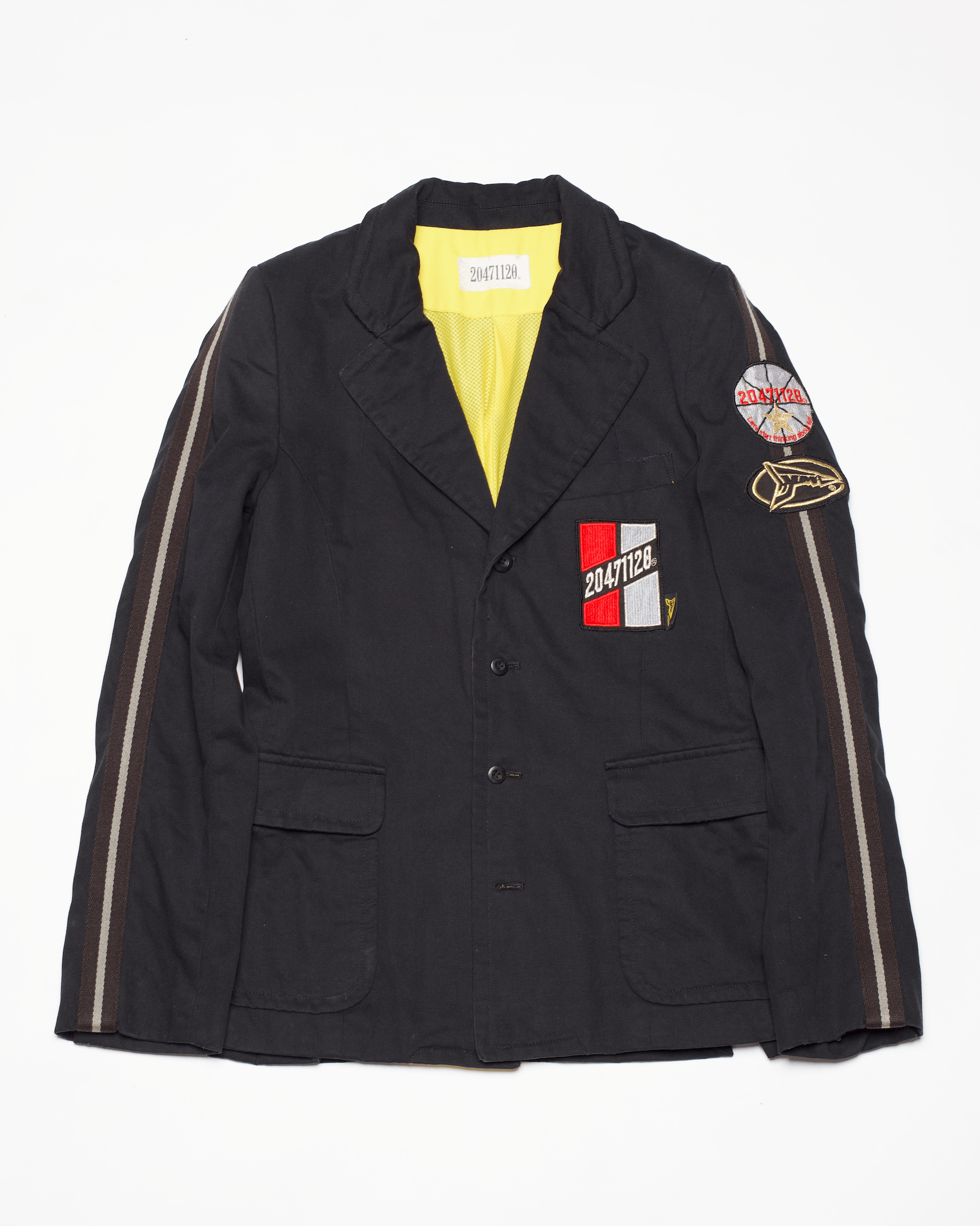 20471120 20471120 Autumn-Winter 1999/00 Patchwork Blazer Size 38R - 1 Thumbnail