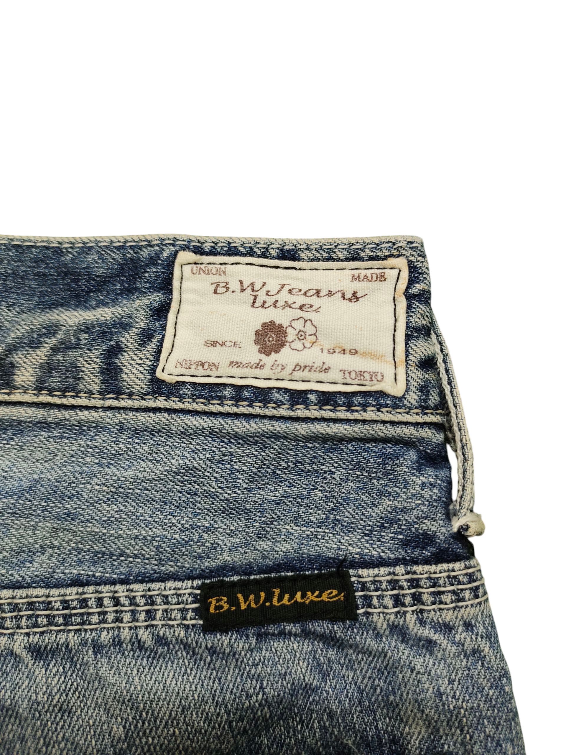 Kapital Vintage Blueway Japan Clawmark Distress Denim Jeans Size US 31 - 10 Thumbnail
