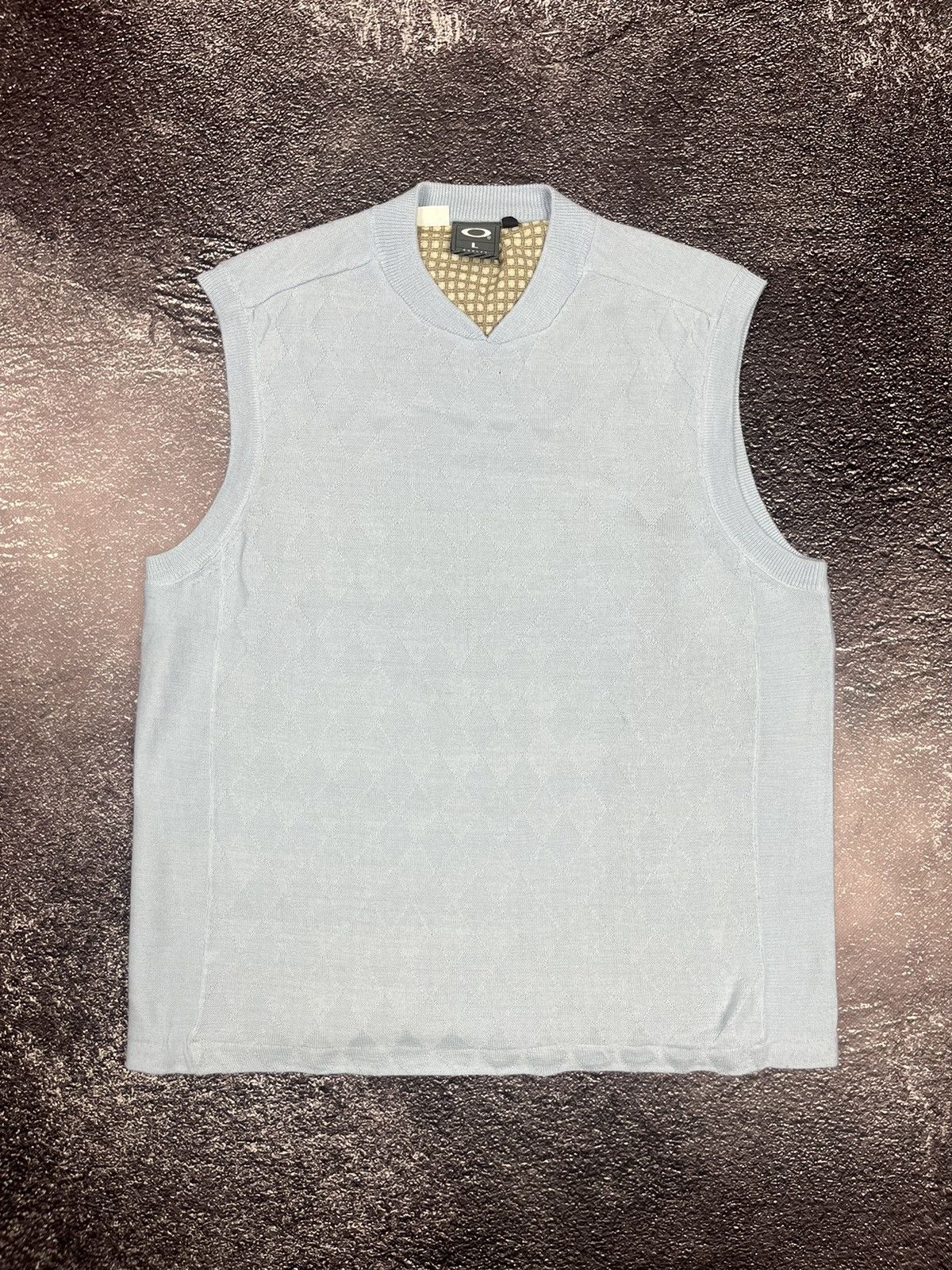 Oakley Vintage oakley sample vest knit blue Size US L / EU 52-54 / 3 - 1 Thumbnail