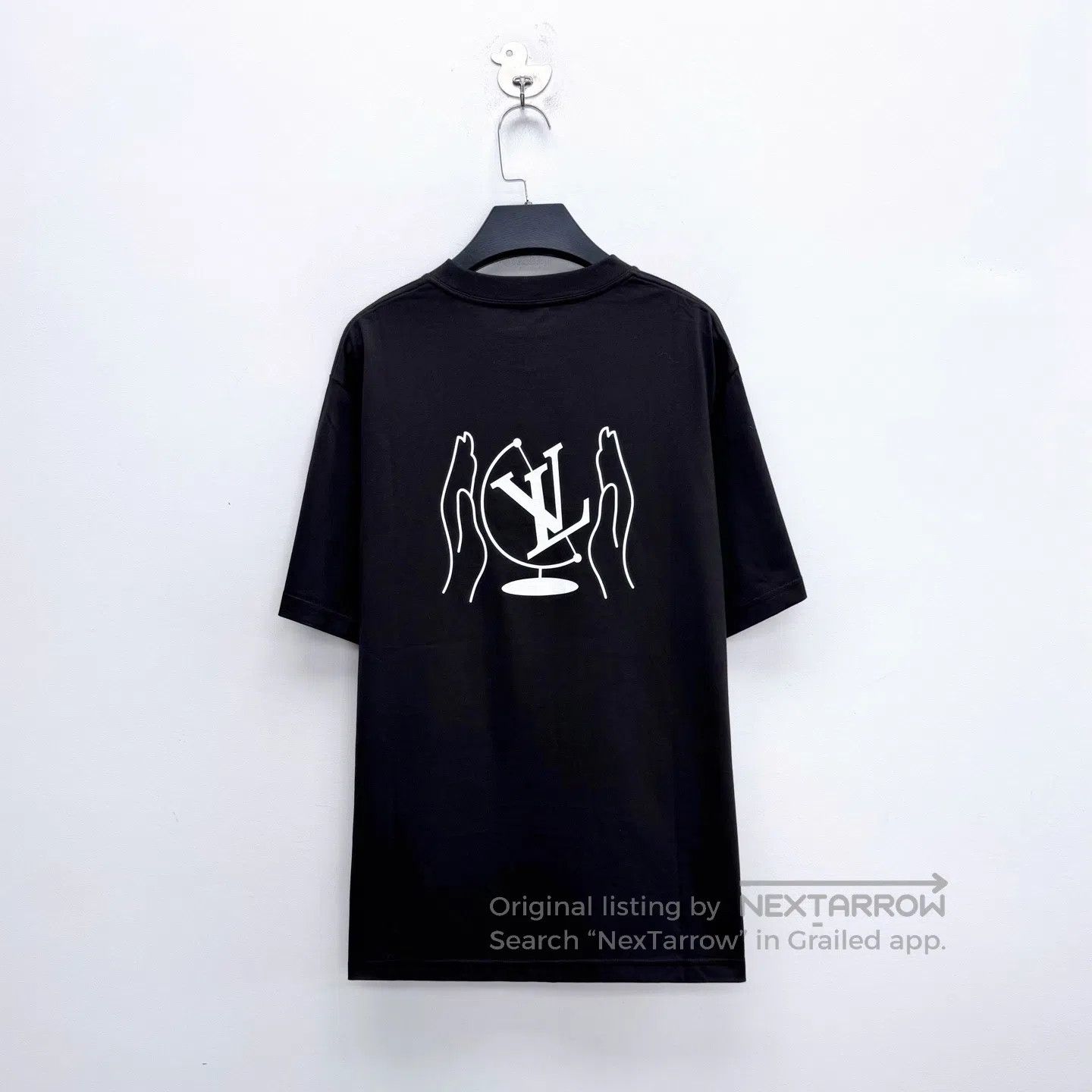 Louis Vuitton Louis Vuitton Brown Earth Globe Logo Short Sleeve| Size US L / EU 52-54 / 3 - 2 Thumbnail