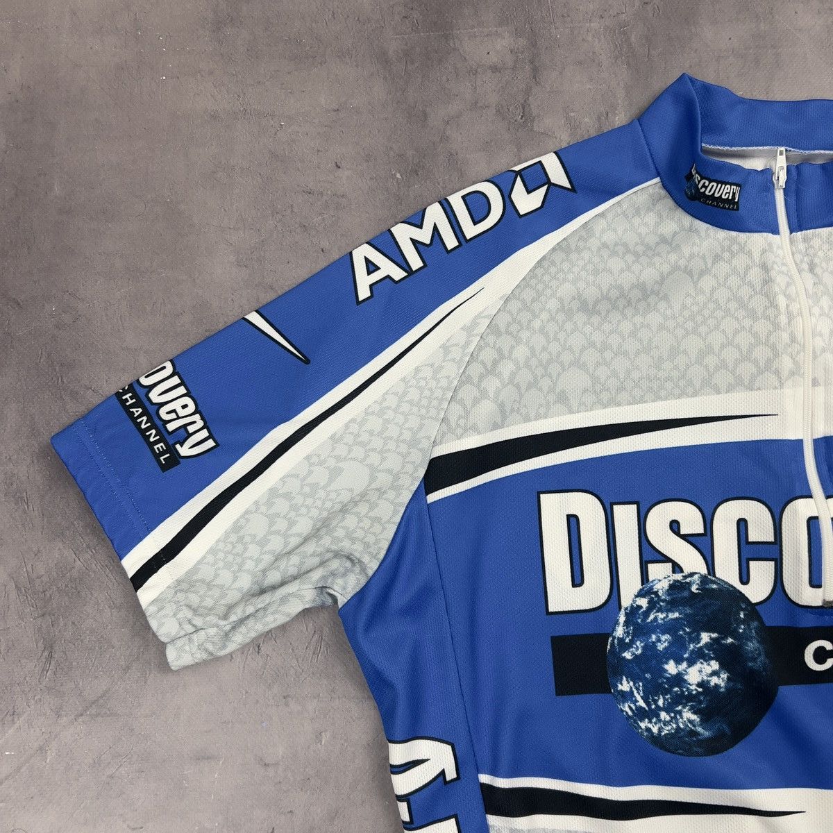 Other Rare! Nike Discovery Channel Cycling Vintage Jersey 00s Size US M / EU 48-50 / 2 - 2 Thumbnail