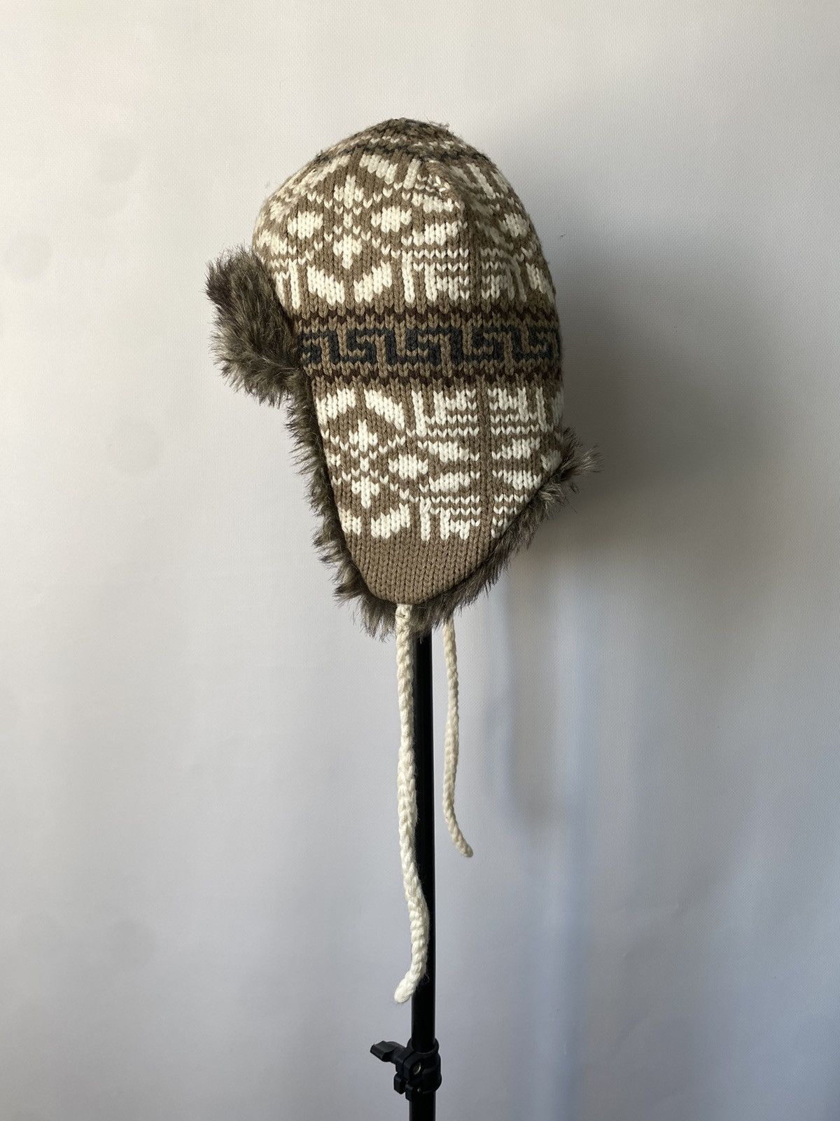 Japanese Brand × Vintage Y2K HYPE FUZZY MOHAIRE AVIATOR USSR USHANKA HAT bubble Size ONE SIZE - 3 Thumbnail
