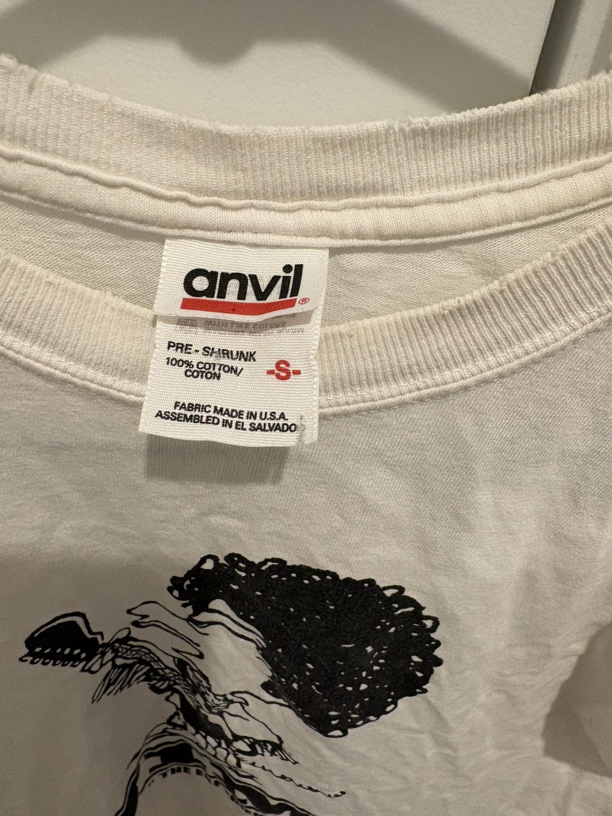 Anvil Jimi Hendrix x Peanuts Snoopy 60s Design Vintage Anvil Shirt Size US S / EU 44-46 / 1 - 3 Thumbnail