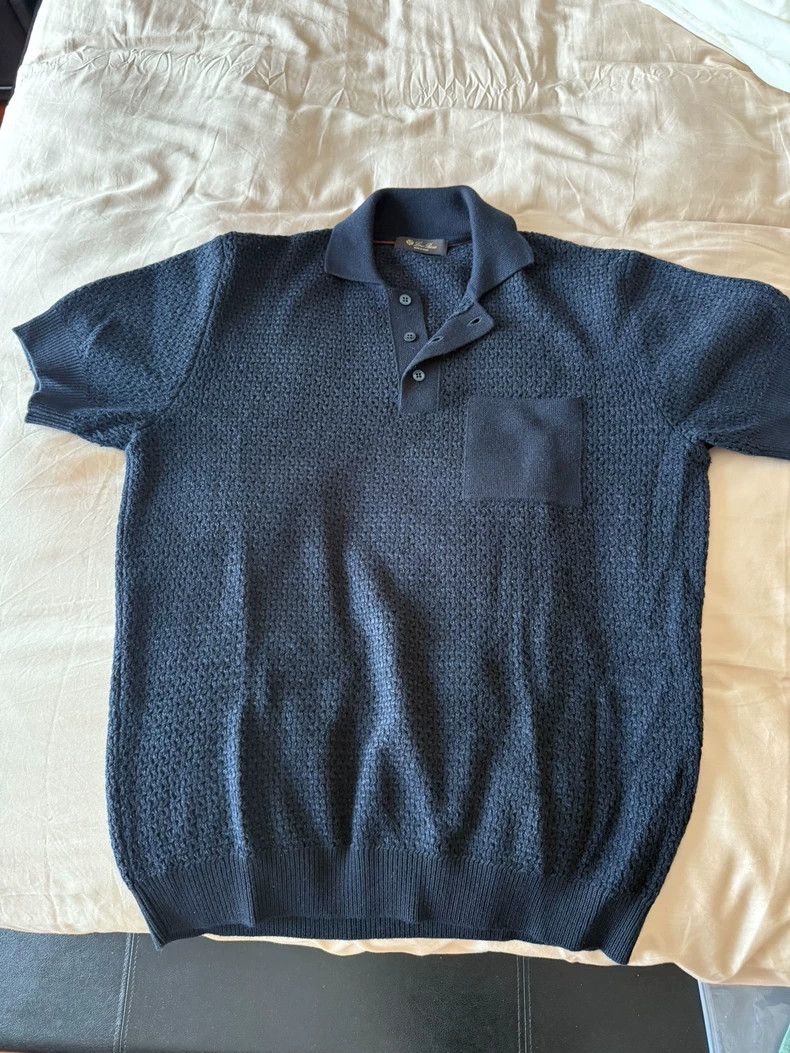 Loro Piana Loro Piana Men's cashmere polo shirt Size US M / EU 48-50 / 2 - 1 Thumbnail