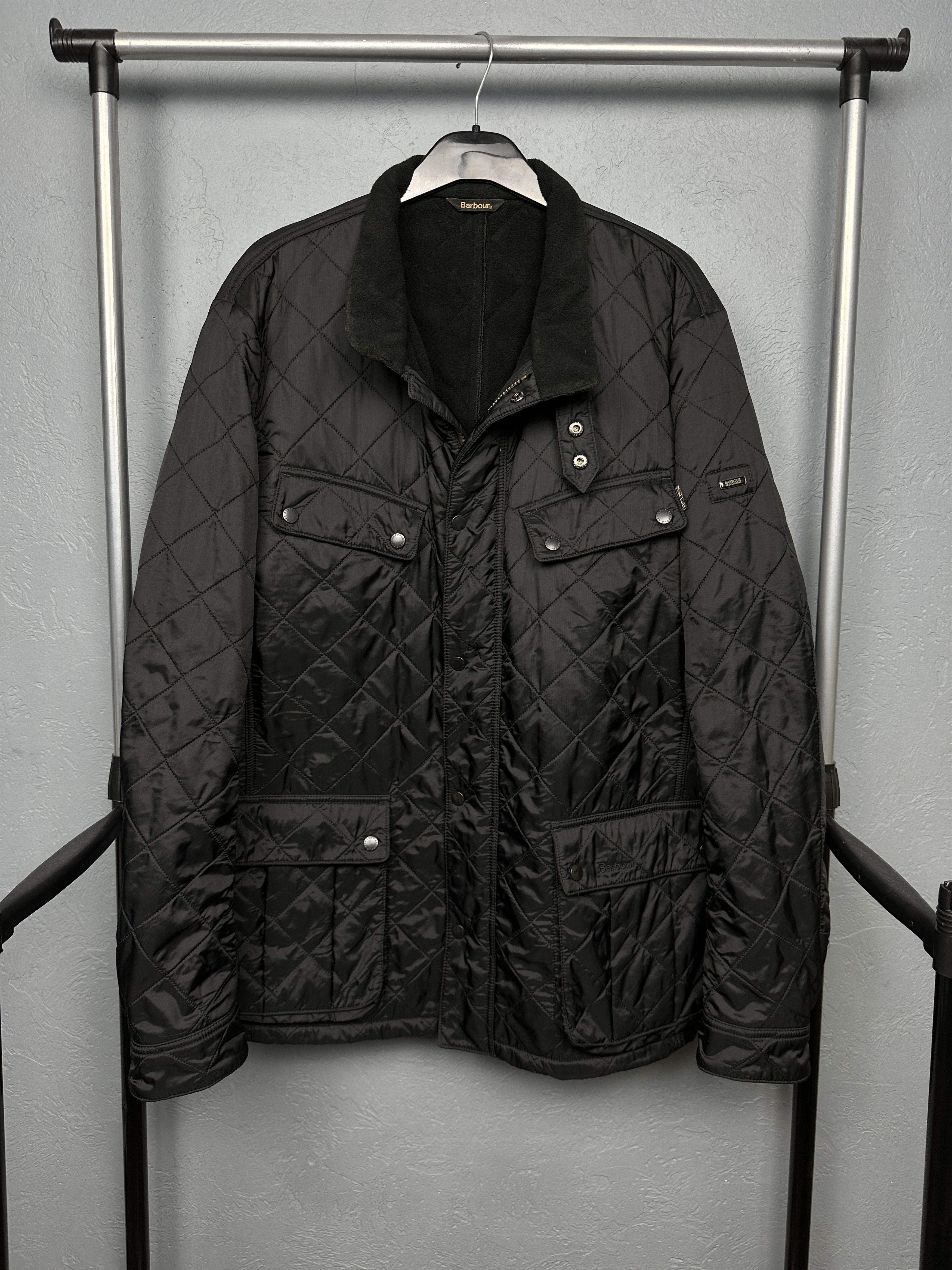 Barbour Barbour International Mens Ariel Polarquilt Quilted Jacket Size US XXL / EU 58 / 5 - 1 Thumbnail
