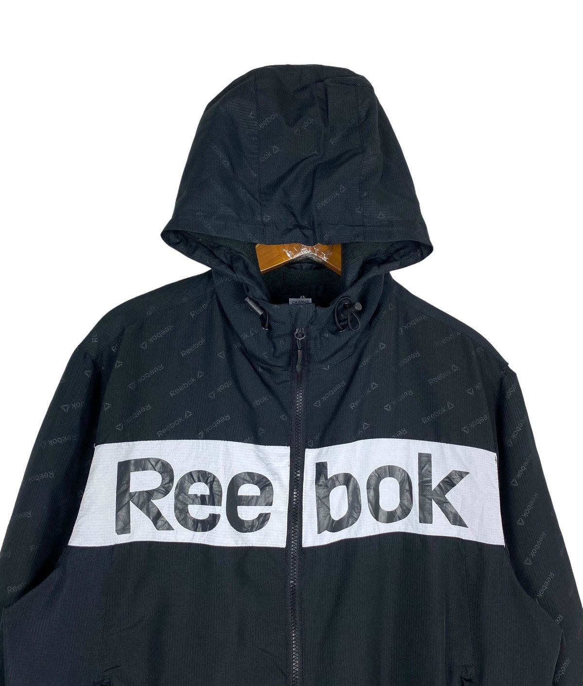 Reebok Rare‼️ Reebok Hoodie Spellout Jacket Size US M / EU 48-50 / 2 - 4 Thumbnail
