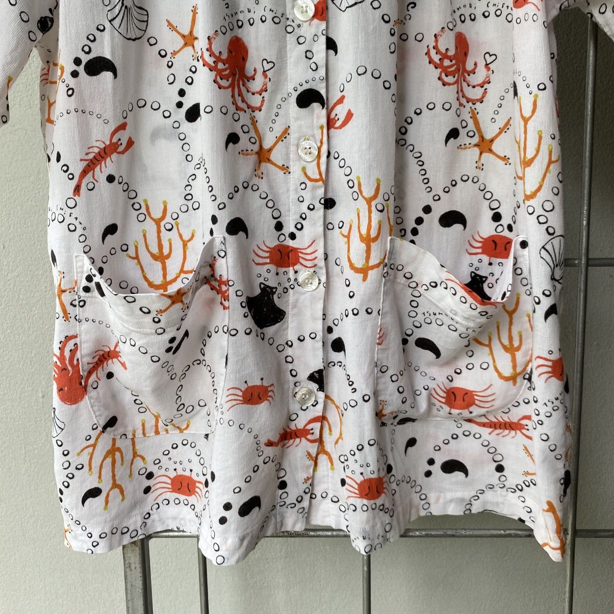 Tsumori Chisato Tsumori Chisato White Sea Life Print Blouse Size M / US 6-8 / IT 42-44 - 4 Thumbnail