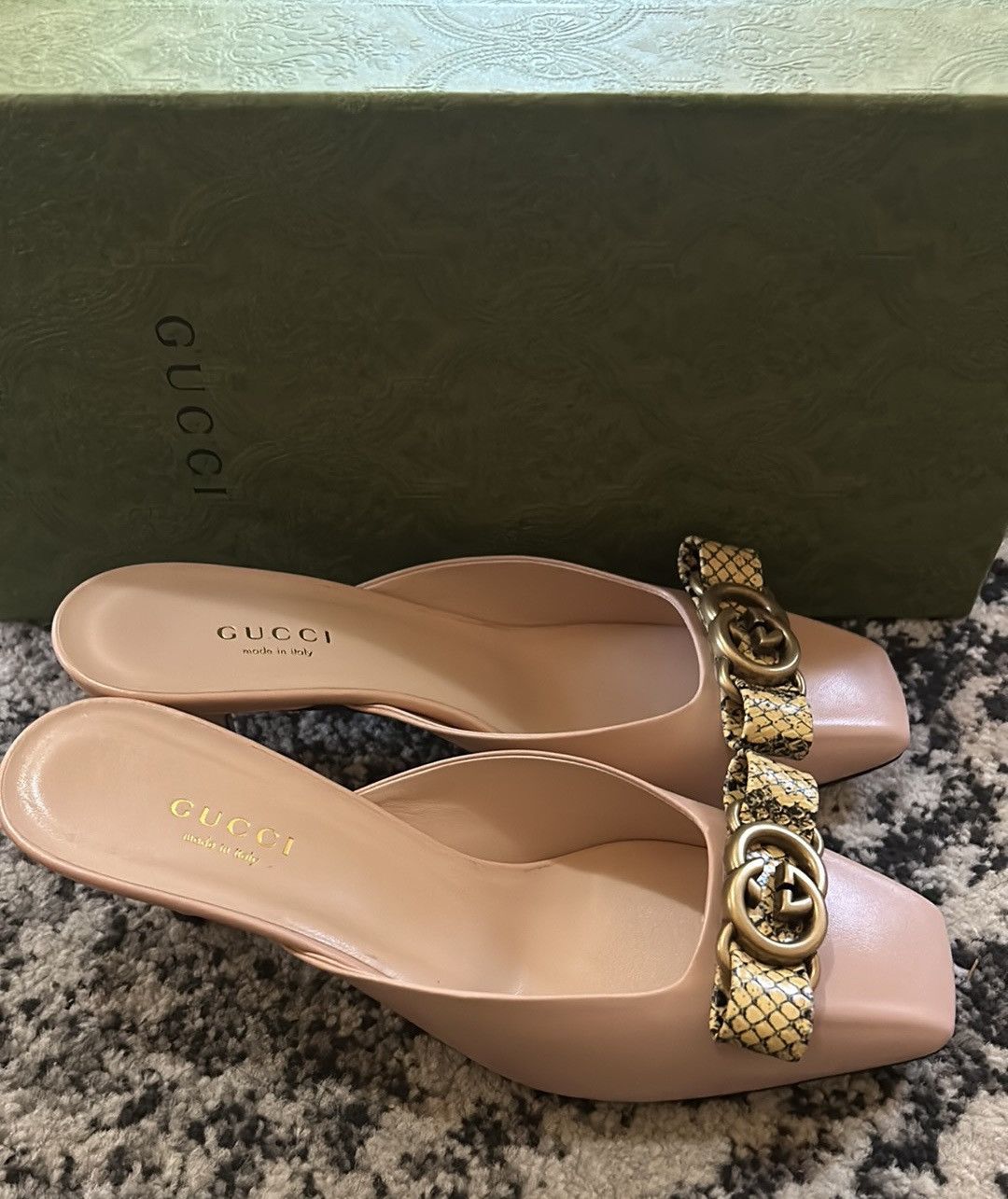Gucci Gucci Interlocking G Mules size 36.5 Size US 6.5 / IT 36.5 - 3 Thumbnail