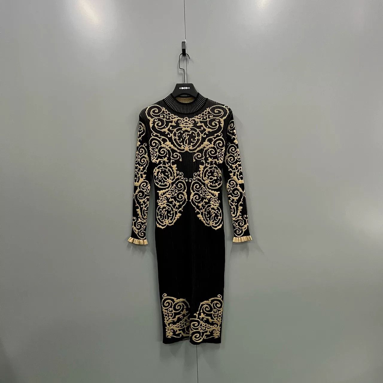 black and gold fendi dress FF Dress Fendi