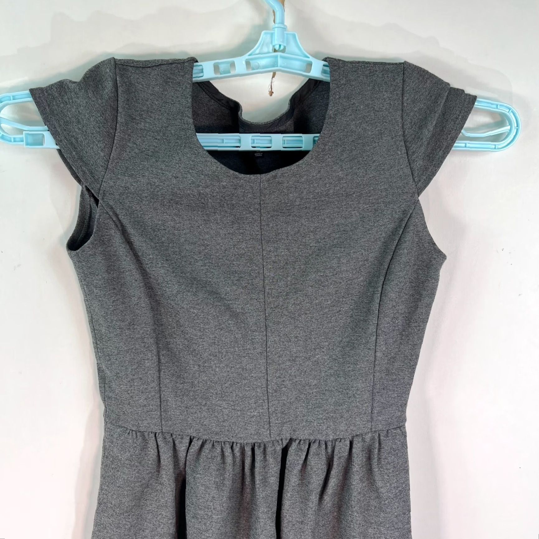 Madewell Madewell Charcoal Gray Ponte Screenplay Cap Sleeve Dress XS Size XS / US 0-2 / IT 36-38 - 2 Thumbnail